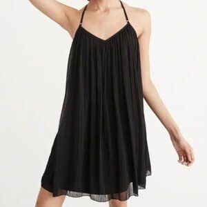 Abercrombie & Fitch - Black Spaghetti Strap Swing Mini Dress - Size S
